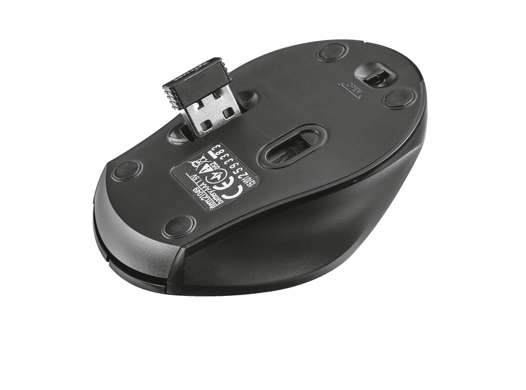 Oni Micro Wireless Mouse - black-Bottom