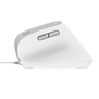 Bayo II Ergonomic Mouse - White-Side